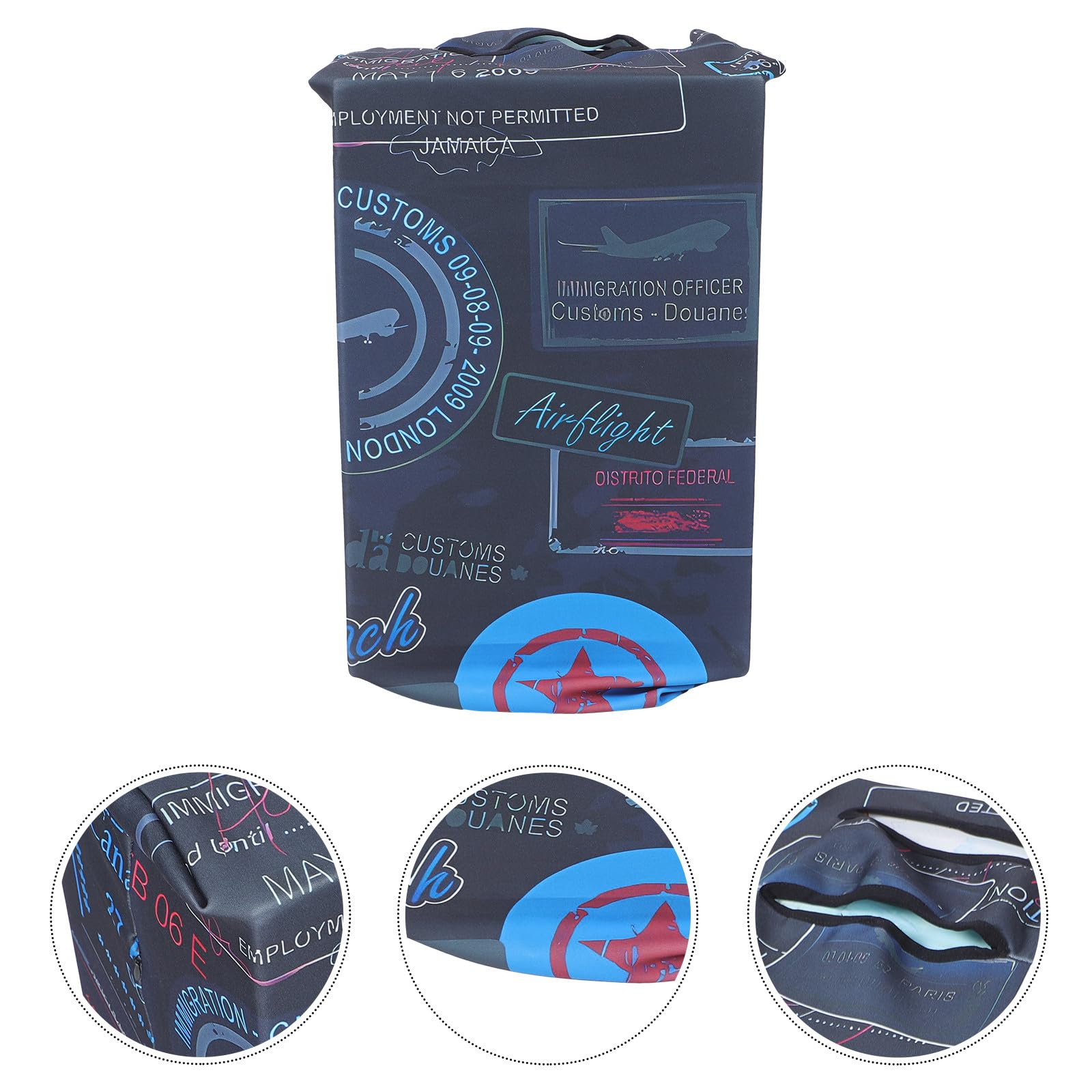 MAGICLULU Funda Protectora para Maletas de Viaje Diseño Elástico y Plegable de Poliéster Resistente para Proteger Equipaje Durante Viajes y Uso Diario