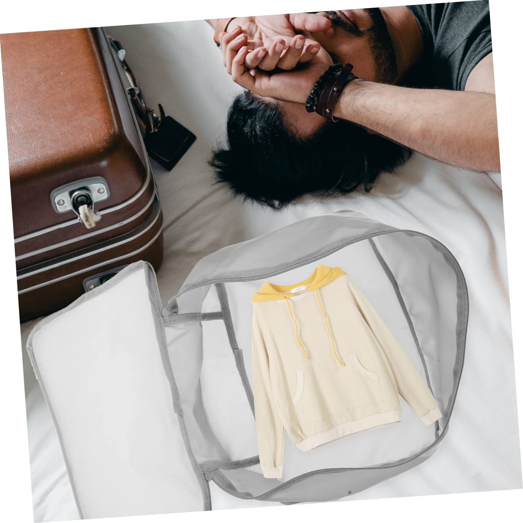 Veemoon Organizer Valigia Viaggio Borse Vestiti Borse Scarpe Trucco Accessori Cubi Organizzazione Accessori Viaggio Famiglia Lavoro Vacanze Escursioni Lunghi