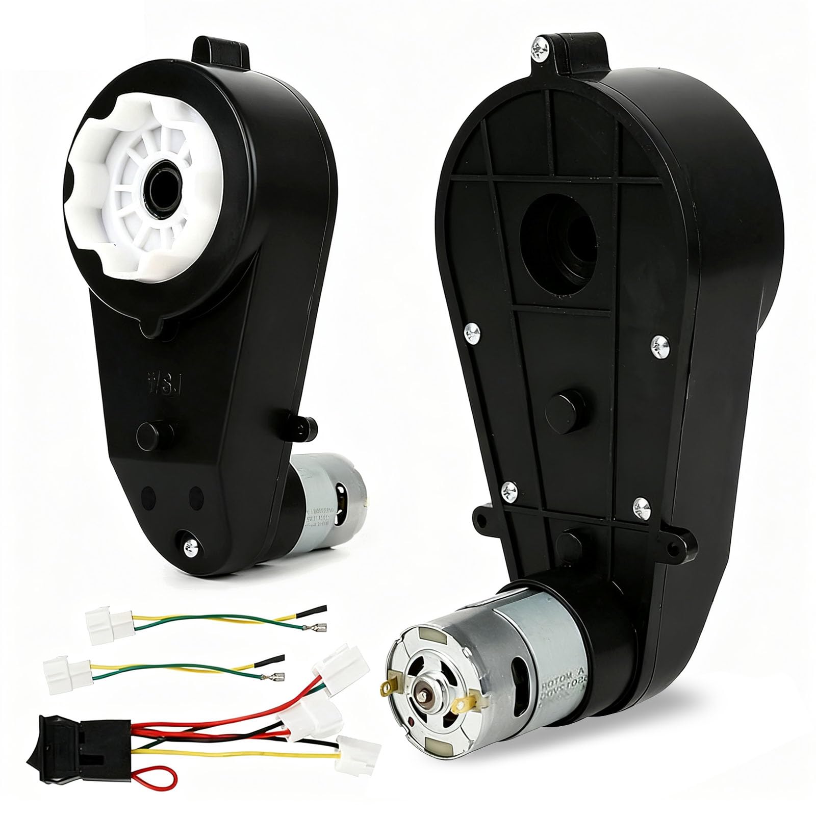 2pcs Electric Motors, 12V 18A 160W 40000RPM RS550 Electric Motor for Children's Car Electric motor Children's Car Spare Parts