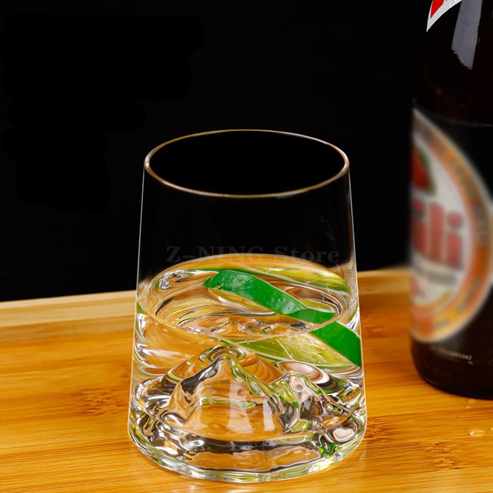 Glas-Kaffeetassen, Kristallglas, Whiskyglas, Küche, Wasserglas, Bar, Retro, Glas, Weinglas, Party, kreative Tasse, Trinkgläser, Glas-Kaffeetassen (Farbe: B)