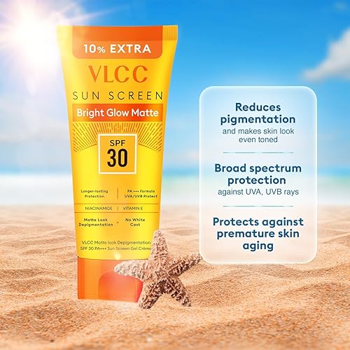 Miniatura 4 de VLCC Matte Look SPF 30 Crema de gel de protección solar (100 gm)