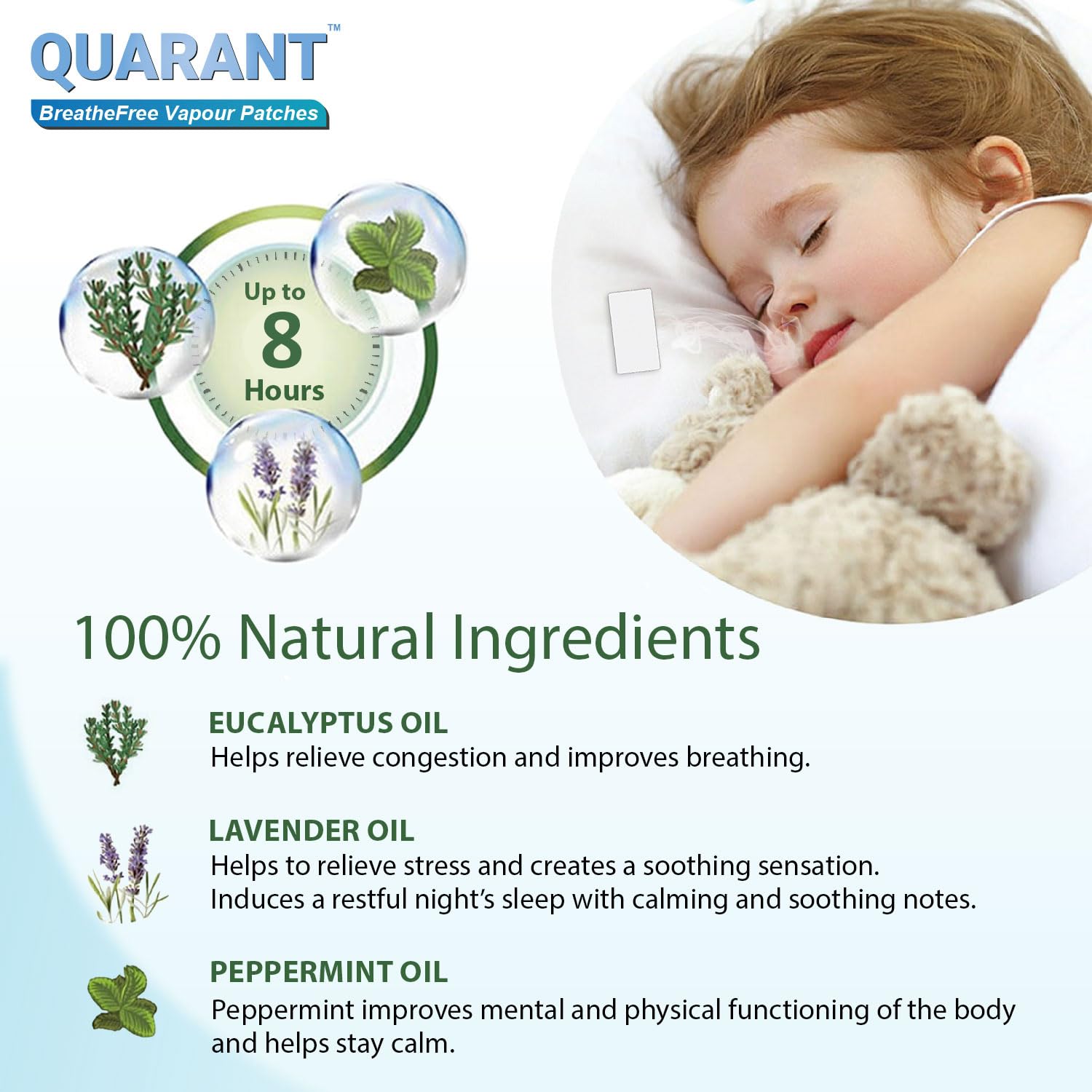 QUARANT Breathefree 100% Natural Vapour Patch for Kids & Adults, Pack of 10 — Amazon image 3