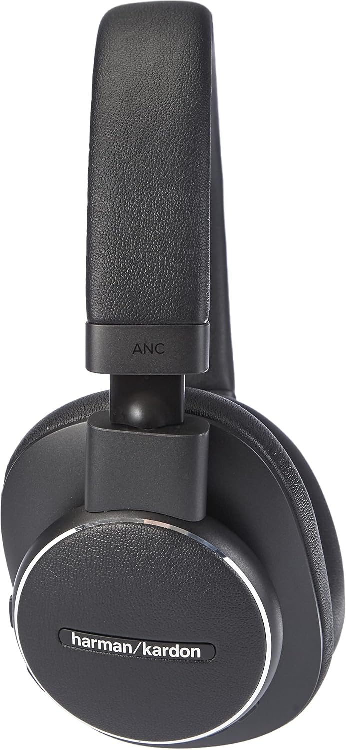 Harman Kardon Fly ANC hoofdtelefoon met ruisonderdrukking, draadloos, met  geïntegreerde Google Assistant en Amazon Alexa, Bluetooth-streaming, tot 20  uur speeltijd : Amazon.nl: Elektronica