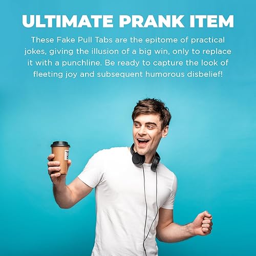 Miniatura 6 de Laughing Smith 12 boletos de lotería de broma para pelar, jugar y ganar  boletos de lotería falsos y tarjetas de broma para raspar  boletos falsos