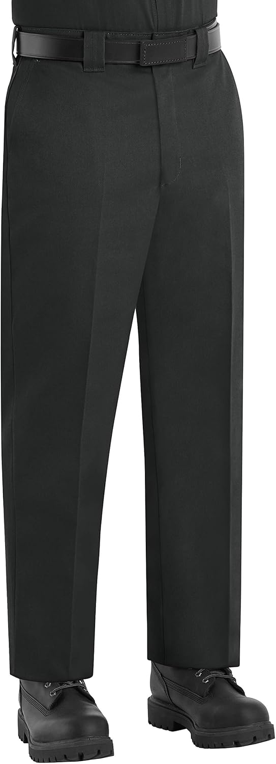Red Kap Men's Utility Uniform Pant 28W x 30L Black