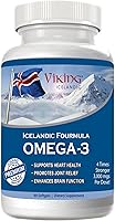 Vista 1 de Fourmula islandés cuádruple fuerza Omega-3 aceite de pescado 3000mg alto DHA y EPA 90 cápsulas blandas