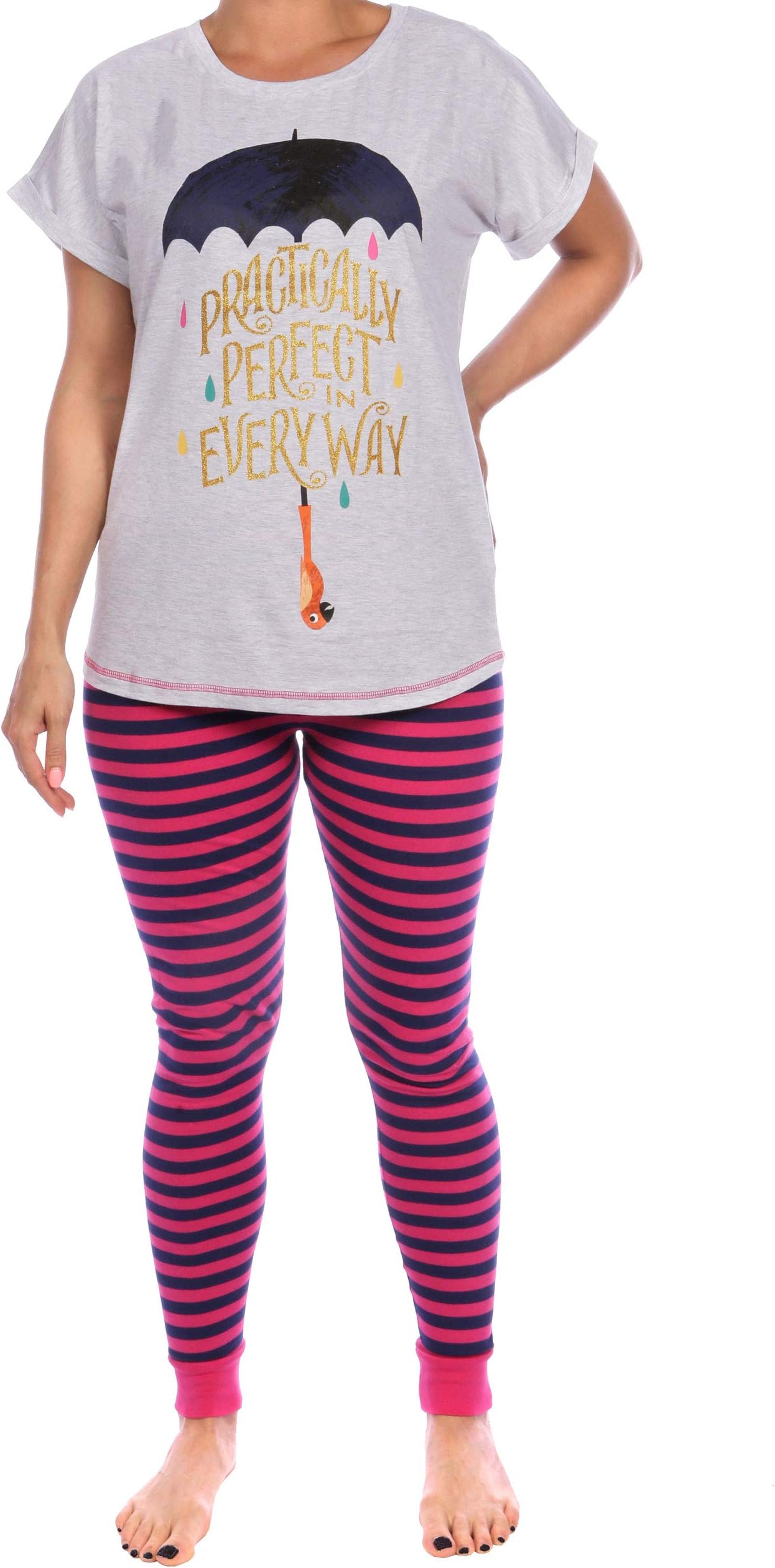 Disney Womens Mary Poppins Pyjamas