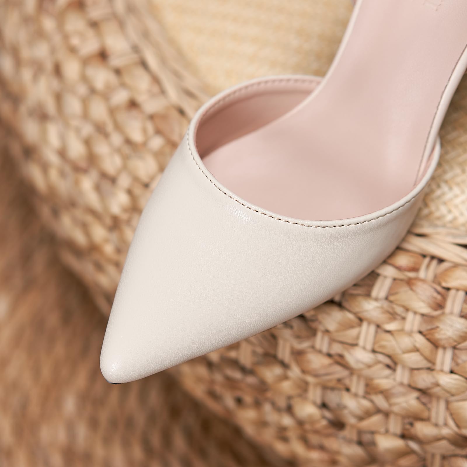 Zapatos Clásicos De Punta Fina Ancho 5cm/7cm Tacón De Bloque con Hebilla Dorada Y Tobillera Tallas 34-44