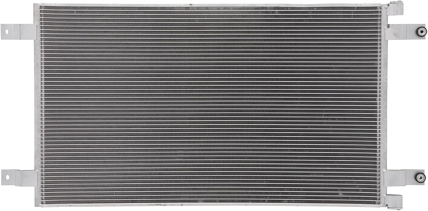 A/C AC Condenser Compatible with 2008-2013 for Kenworth T800 Base 10.8L 2010-2013 for Kenworth W900 Base 14.6L 2010 for Peterbilt 389 Base 12.7L Replaces N4778001 F3160895104080 F3160852102
