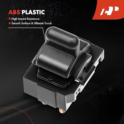 Miniatura 5 de A-Premium Interruptor de ventana eléctrico compatible con Chevrolet Corvette 1984 1985 1986 1987 1988 1989, consola central, repuesto # 10092804,