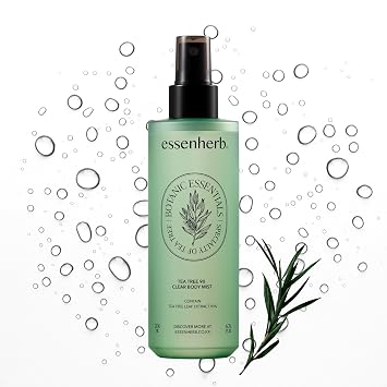 Tea Tree 90 Clear Body Mist for Back & Body Acne | 90% Tea Tree Extract with AHA, BHA, PHA & LHA | Clarifying & Soothing Care for Clearer Skin | Korean Skincare 6.76 fl oz