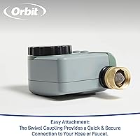 Vista 8 de Orbit 62056 Temporizador de grifo de manguera de un solo dial de salida (paquete de 2)