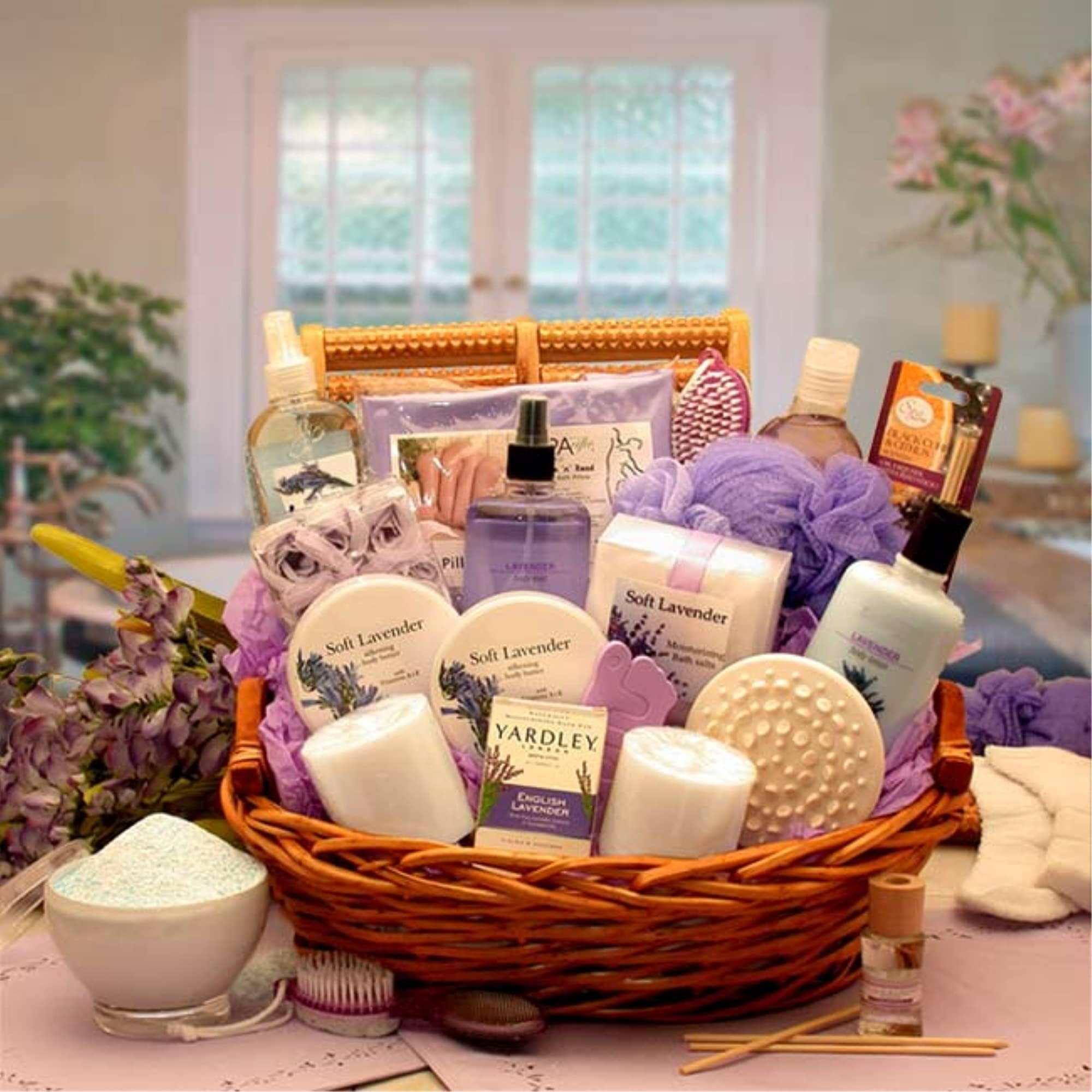 Lavender Spa Gift Basket