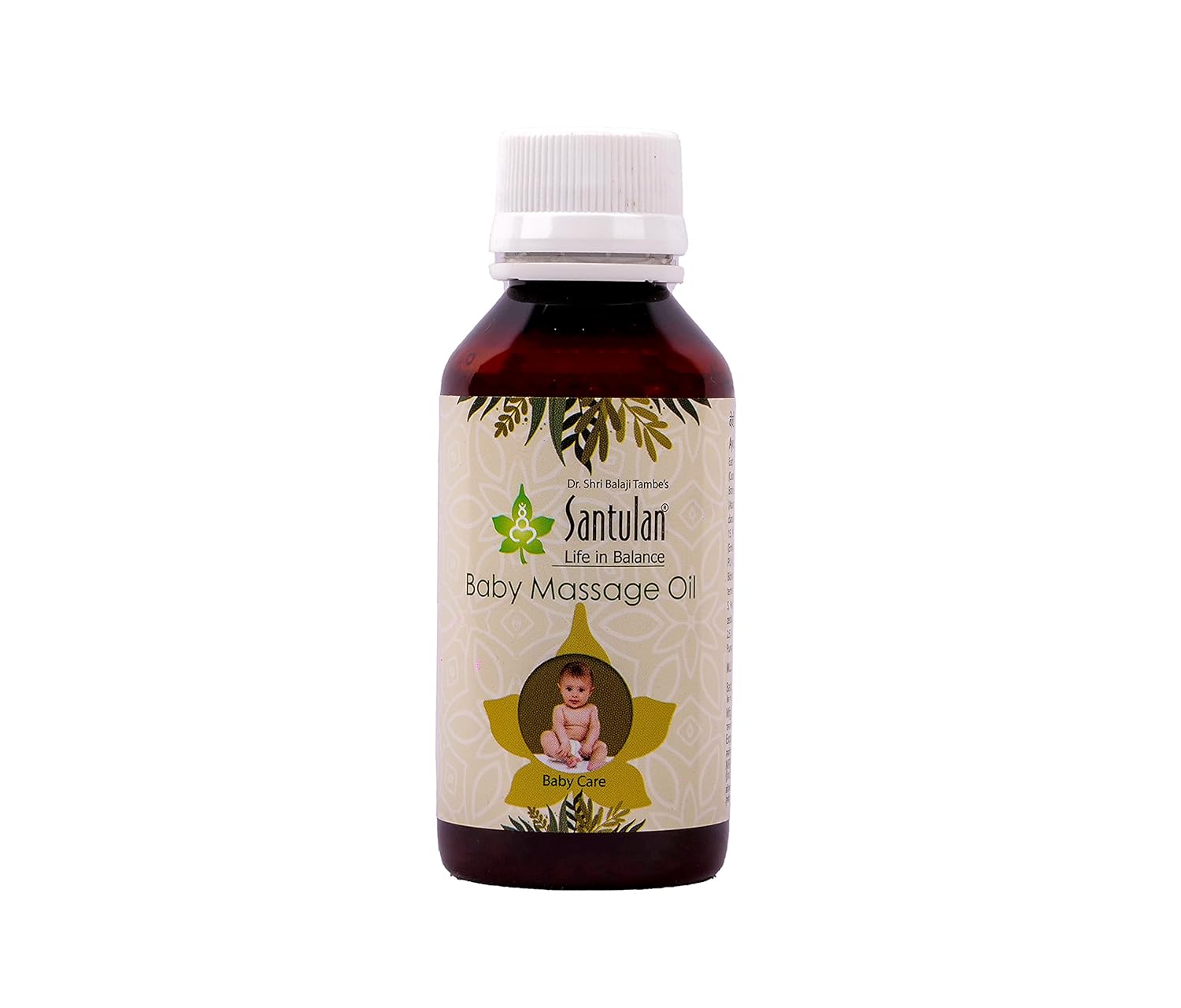 Santulan Ayurveda Baby Massage Oil100ml (Pack of 2) WITH Sukanthi