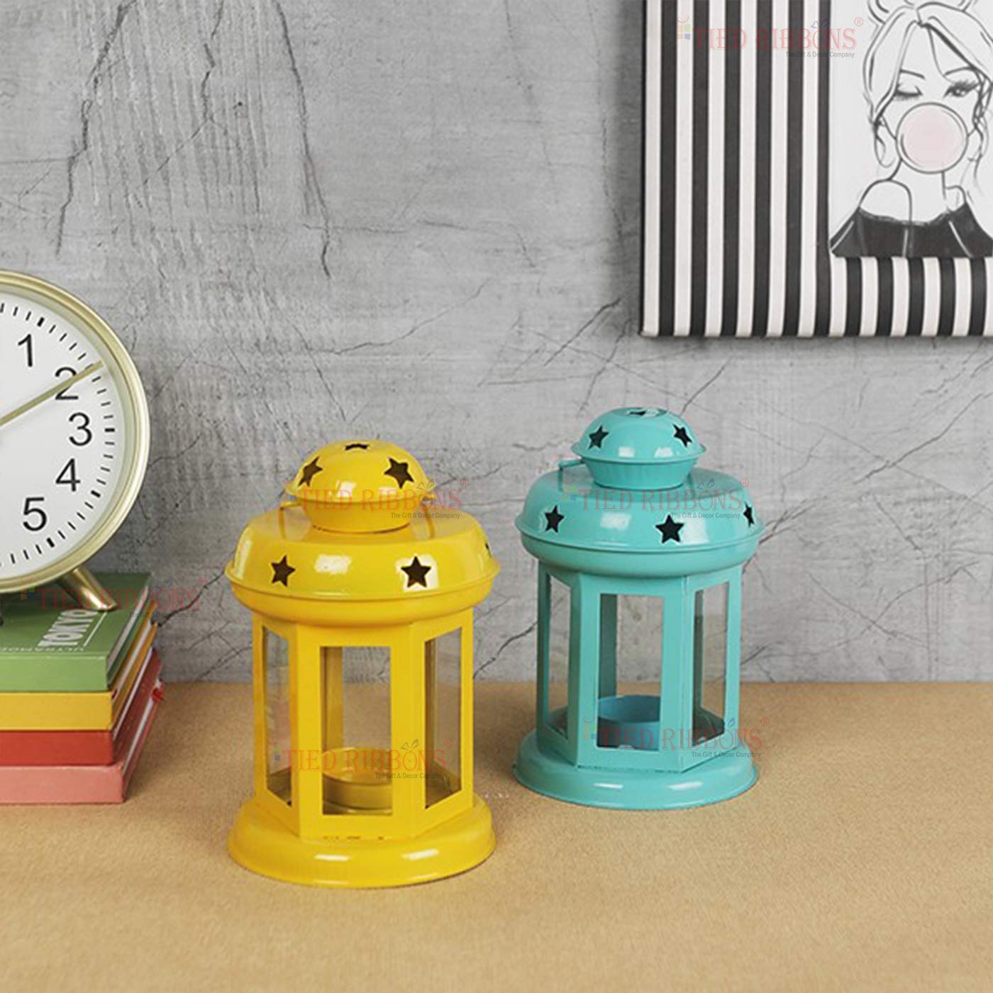 See full amazon price history chart for TIED RIBBONS Set of 2 Hanging Lantern Tea Light Candle Holder for Home Decoration - Christmas Decorations Items for Home Decor (Blue and Yellow) - Christmas Decor - Christmas Gifts TIED RIBBONS Set of 2 Hanging Lantern Tea Light Candle Holder for Home Decoration - Christmas Decorations Items for Home Decor (Blue and Yellow) - Christmas Decor - Christmas Gifts (B01M0PXHDM) Amazon Price History, Amazon Price Tracker