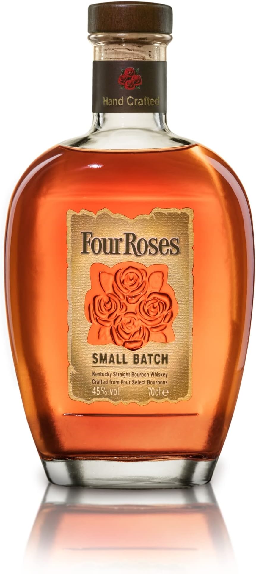 Four Roses Small Batch Kentucky Straight Bourbon Whiskey - 70cl - 45% ABV - Award-Winning Smooth and Mellow Bourbon Whisky - Higher Rye Content Than Most Bourbon's