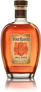 Four Roses Small Batch Kentucky Straight Bourbon Whiskey - 70cl - 45% ABV - Award-Winning Smooth and Mellow Bourbon Whisky - Higher Rye Content Than Most Bourbon's