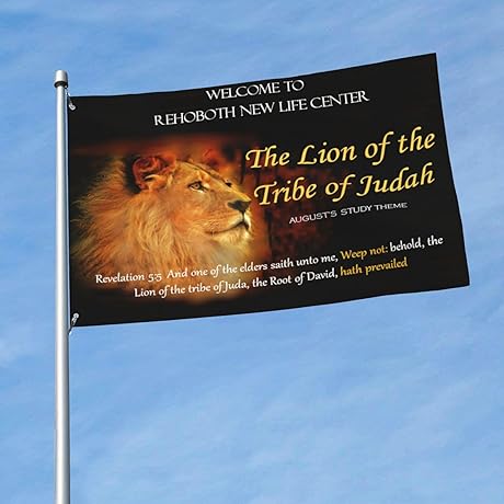 Tribe of Judah Flag - A Banner of Strength and Faith