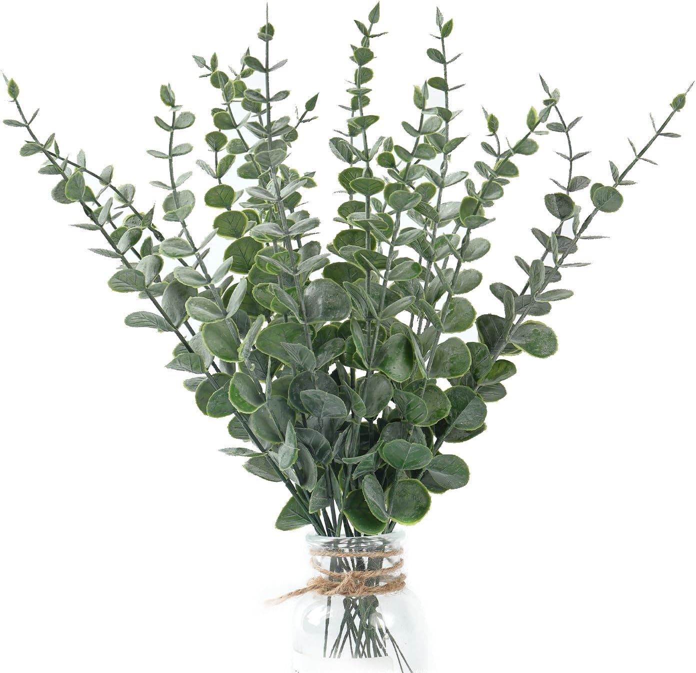 Fake Plants, 20Pcs Eucalyptus Stems...
