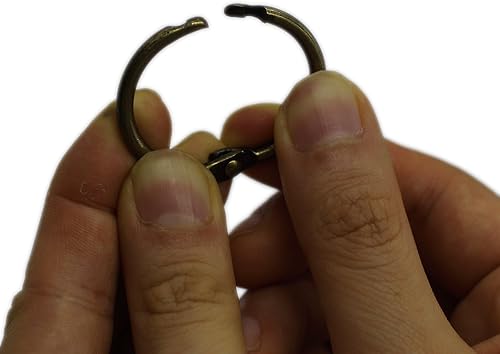 Miniatura 9 de Funshowcase Juego de 87 fundas para cuadernos, fundas de tarjetas, moldes de resina de silicona, juego de 87 piezas con anillos de libros, borlas y