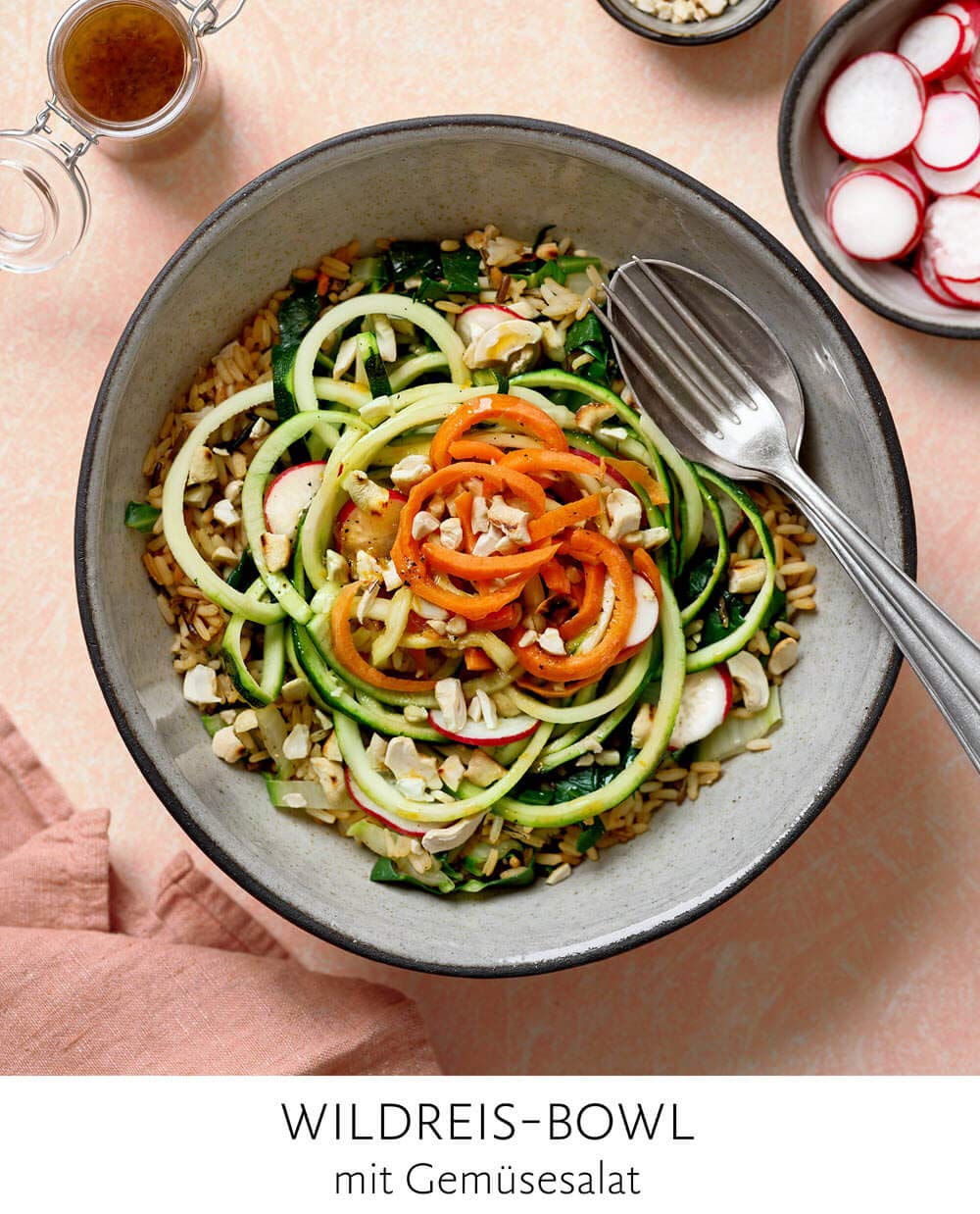 Salate: kreativ und köstlich vegan