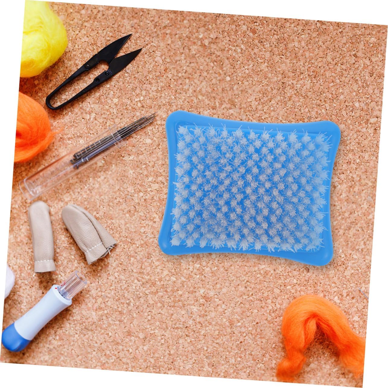 jojofuny Wool Felting Needle Brush for DIY Crafts High-Density Mat Tool for Crafting Enthusiasts for Needle Felting Projects and Embroidery