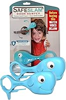 Vista 11 de Tope de puerta a prueba de bebés, protectores de pellizco de puerta que protegen los dedos de los niños y las colas de PET. Protectores de dedos