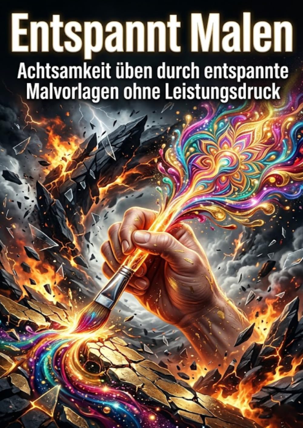 Entspannt Malen: Achtsamkeit üben durch entspannte Malvorlagen ohne Leistungsdruck