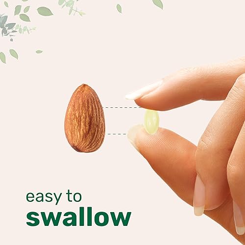 Miniatura 8 de Micro Ingredients Biotin 10,000mcg con ácido hialurónico 25mg | 365 cápsulas blandas de aceite de coco virgen, liberación rápida, suministro de un