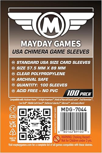 USA Chimera Game Sleeves 57.5 X 89 MM (100 unidades)