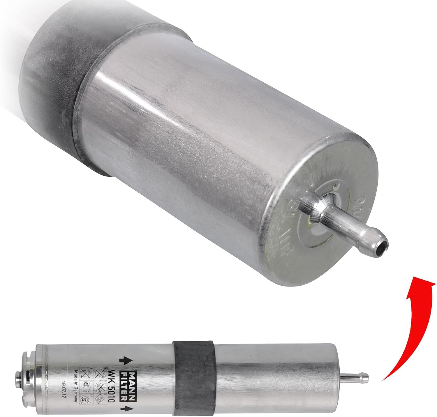 MANN-FILTER WK 5010 z Fuel Filter - Fuel Filter Set with Gasket/Seal Kit - For Cars