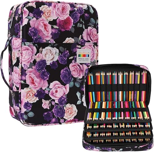 JAKAGO Estuche de 304 ranuras para lápices de gel de gran capacidad, organizador multifuncional para lápices de colores, bolígrafos de gel, disponible en Yaxa Peru