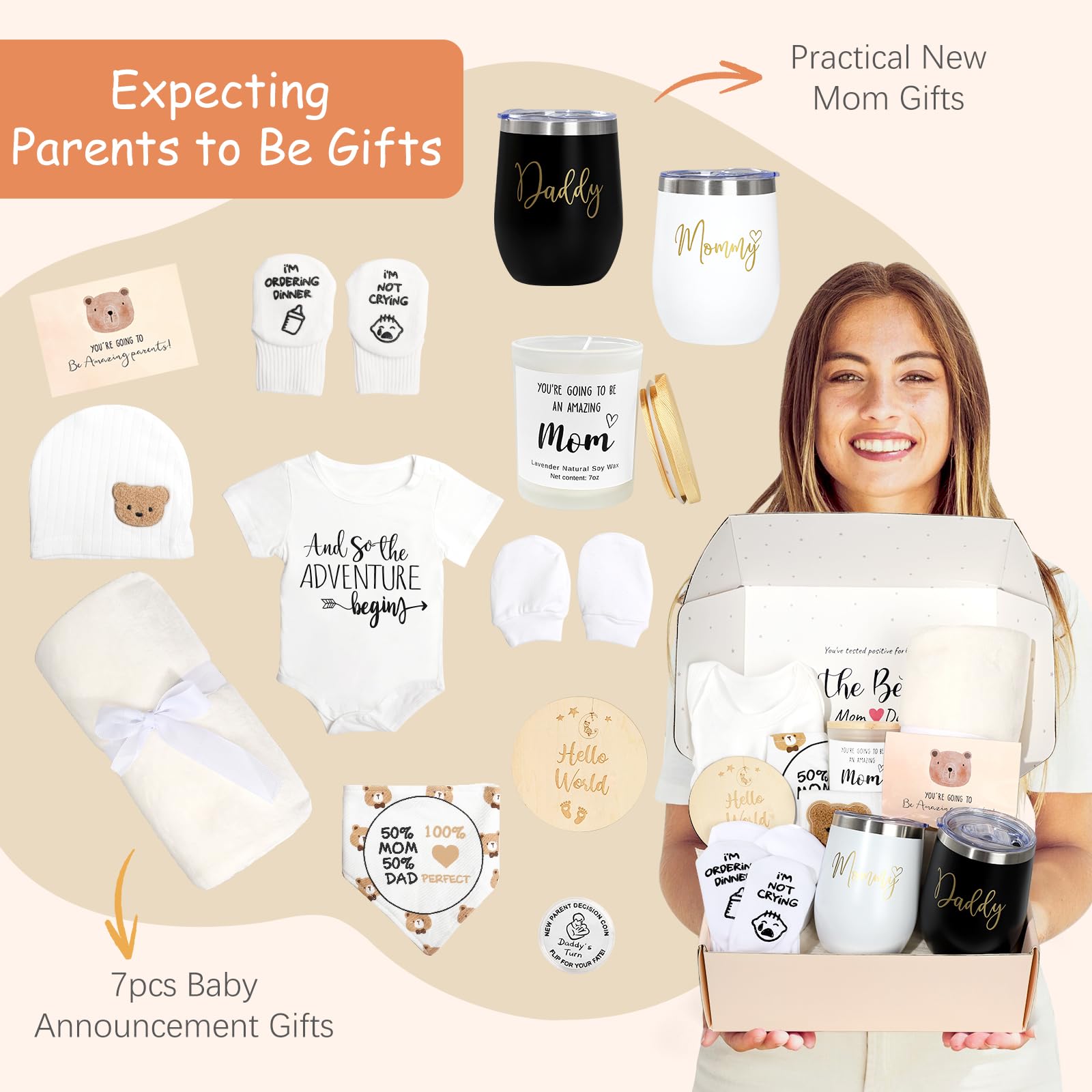 New Mom Gifts For Women Luxury Pregnancy Gifts For New