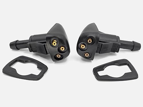 Miniatura 5 de 2 boquillas para limpiaparabrisas delantero ClicknFit de repuesto, kit de chorro de pulverización de lavado para Accent 2003-2005, Elantra