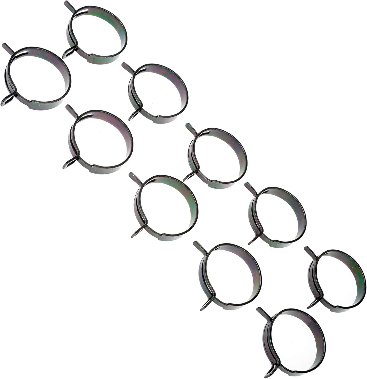APDTY 161381 Spring Type Hose Clamps Pack of 10