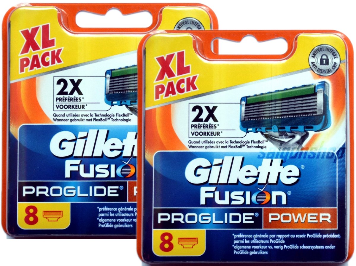 Gillette Fusion ProGlide Power Rasierklingen 16 Stück
