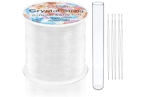 1mm Stretchy Bracelet String Elastic Cord for Necklace Beading Jewelry Making