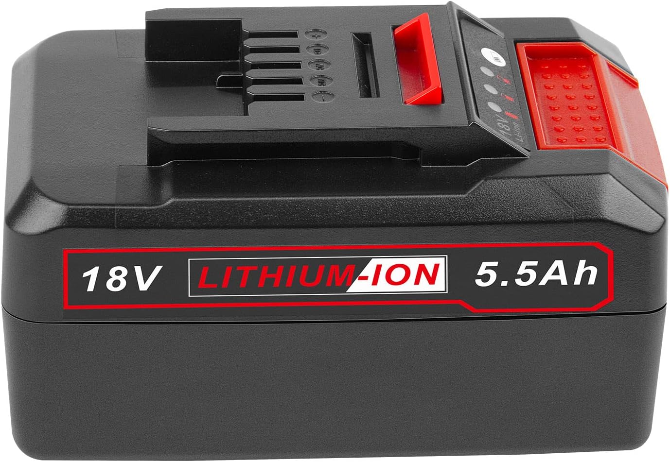 Labtec18 V X-Change Battery 5500 mAh Replacement for Power X-Change H Battery Compatible with All 18 V Tools Batteries with LED Display