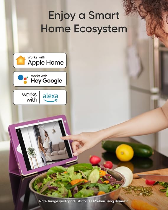 eufy Security Camera E30 Indoor Camera 4K Dog/Pet Camera/Baby Monitor