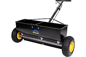 Spyker Electric Hand-Held Drop Spreader for Salt, Sand, and Fertilizer