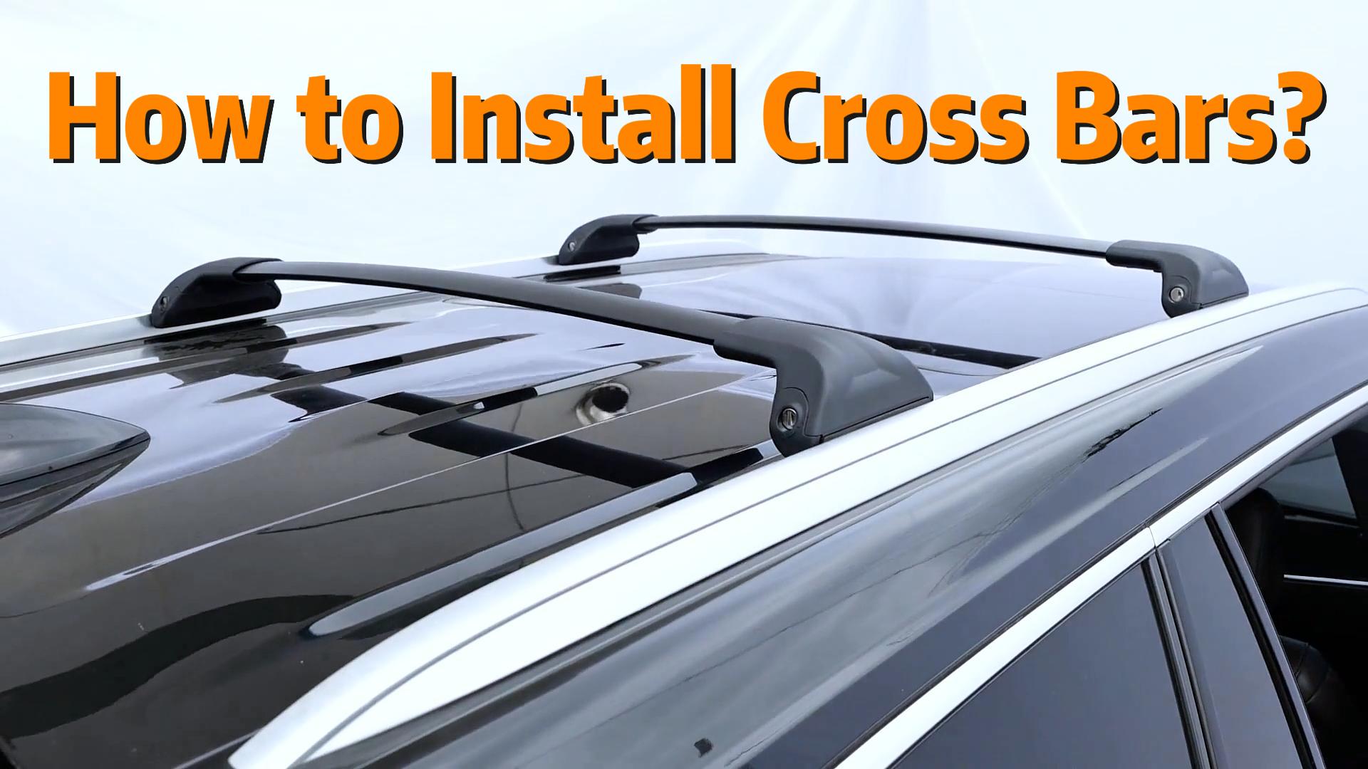 Amazon.com: HmmtyRack 300lbs Lockable Roof Rack Cross Bars