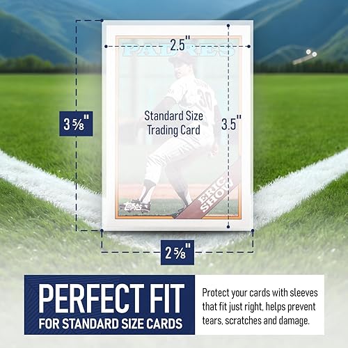 Miniatura 4 de Fundas de centavo prémium para tarjetas de intercambio, fundas suaves para tarjetas de béisbol, funda de plástico ultra transparente para tarjetas