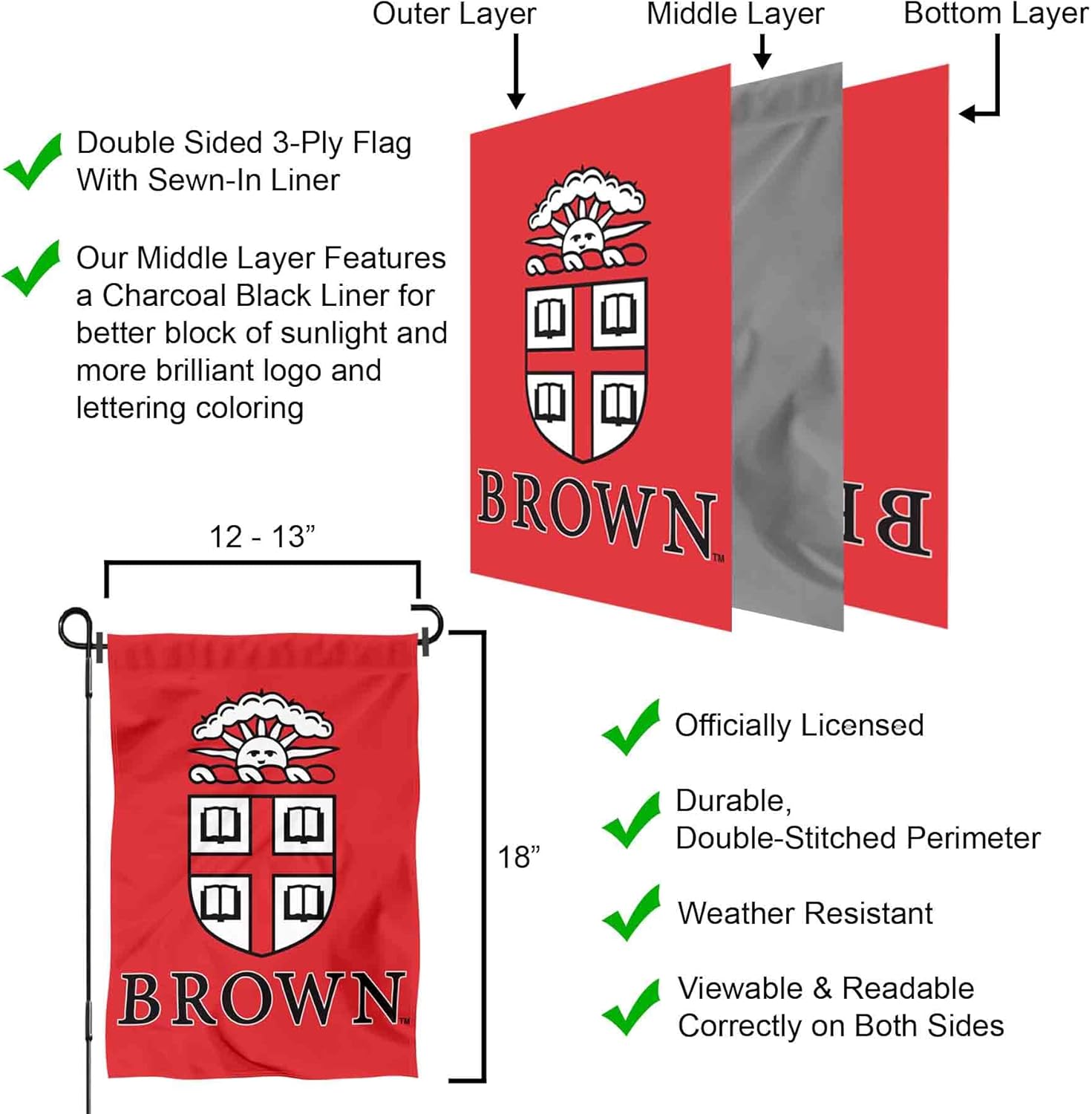 Brown Bears Garden Flag and Yard Banner - Image 5