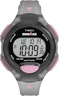 Timex Women's Ironman Essential 34mm Watch - Black Strap Digital Dial Black Case