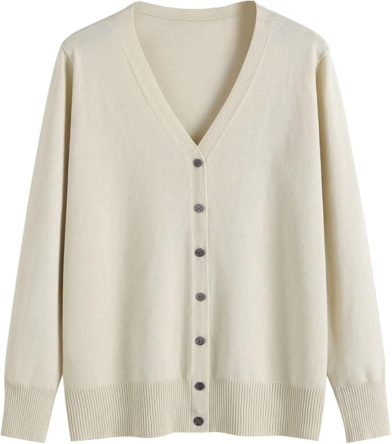 Nantdog Cardigan Sweaters for Women 2024 Winter Ugly Sweater Crewneck Button Down Spring Tops Trendy Going Out