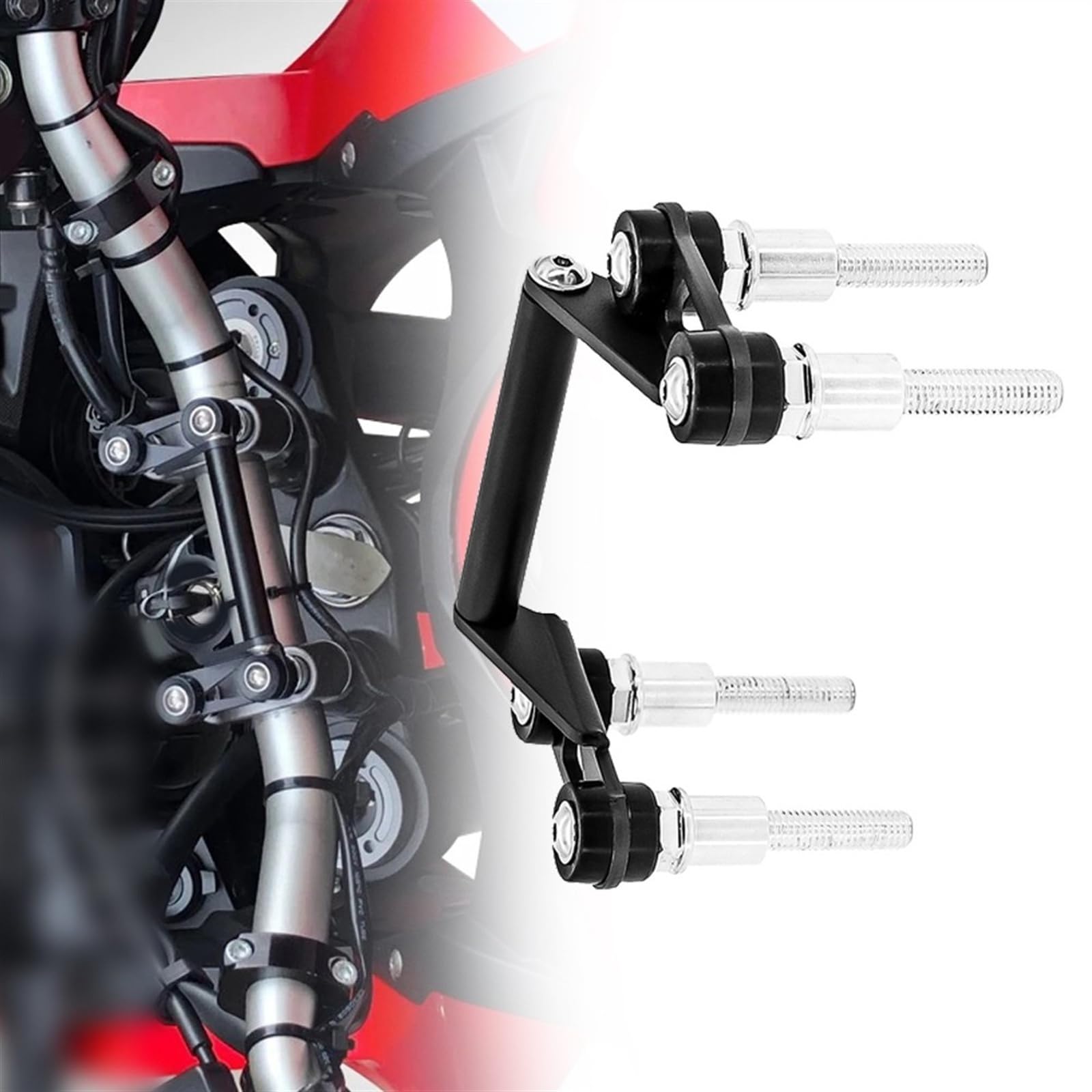 Support téléphone portable Africa Twin CRF1000L moto GPS plaque - 8