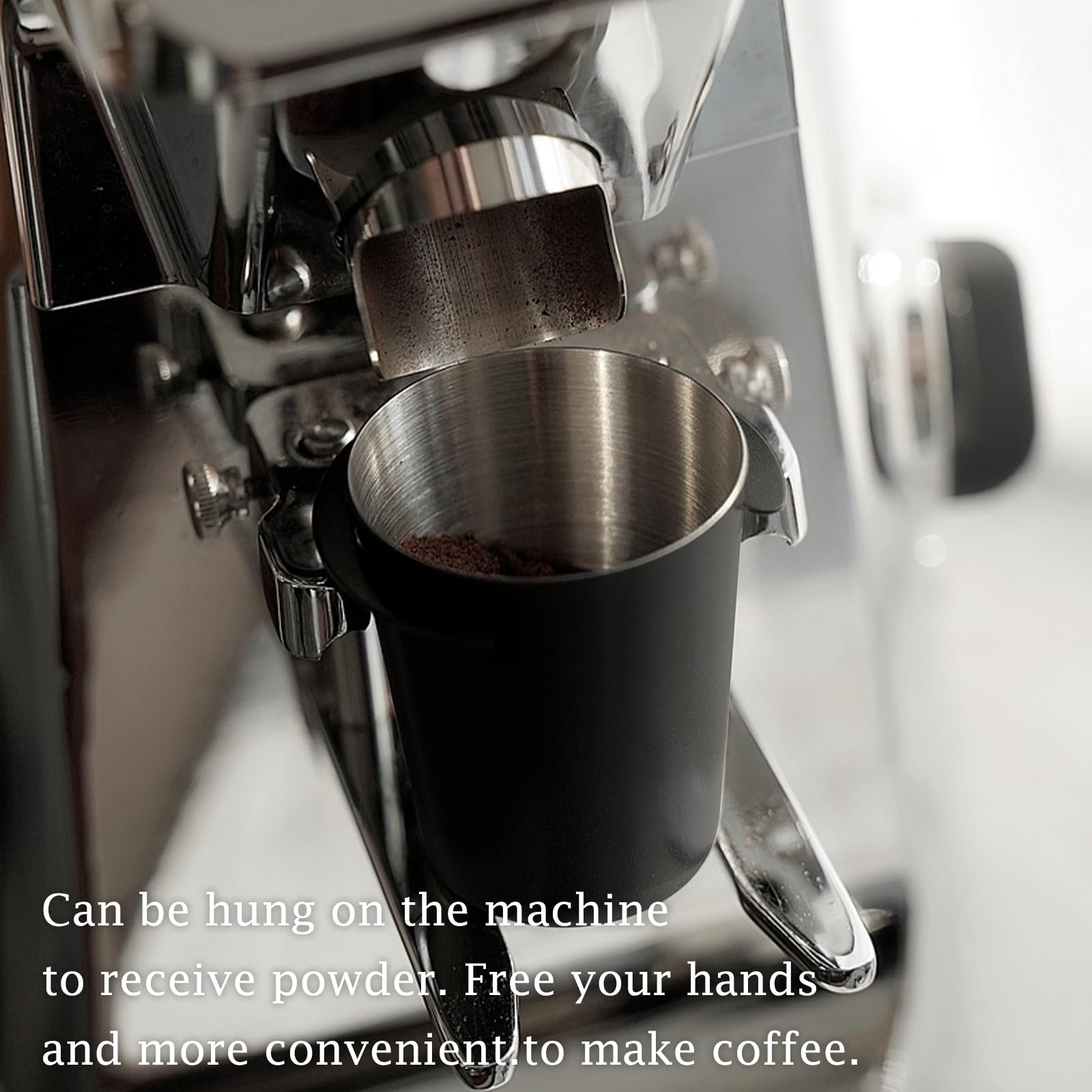 Barista Doseerbeker 58 mm, accessoires, koffiedoseerbeker, roestvrij