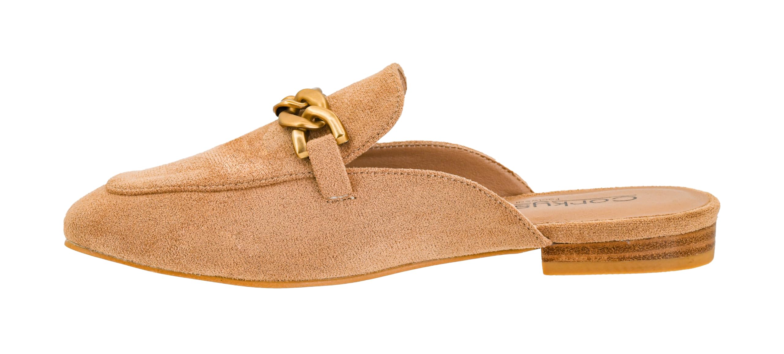 Corkys Footwear Women's Keepsake Mule - Featuring A Chunky Chain Detail on The Upper, Slip-on Design, and a Lightly Cushioned Insole for All-Day