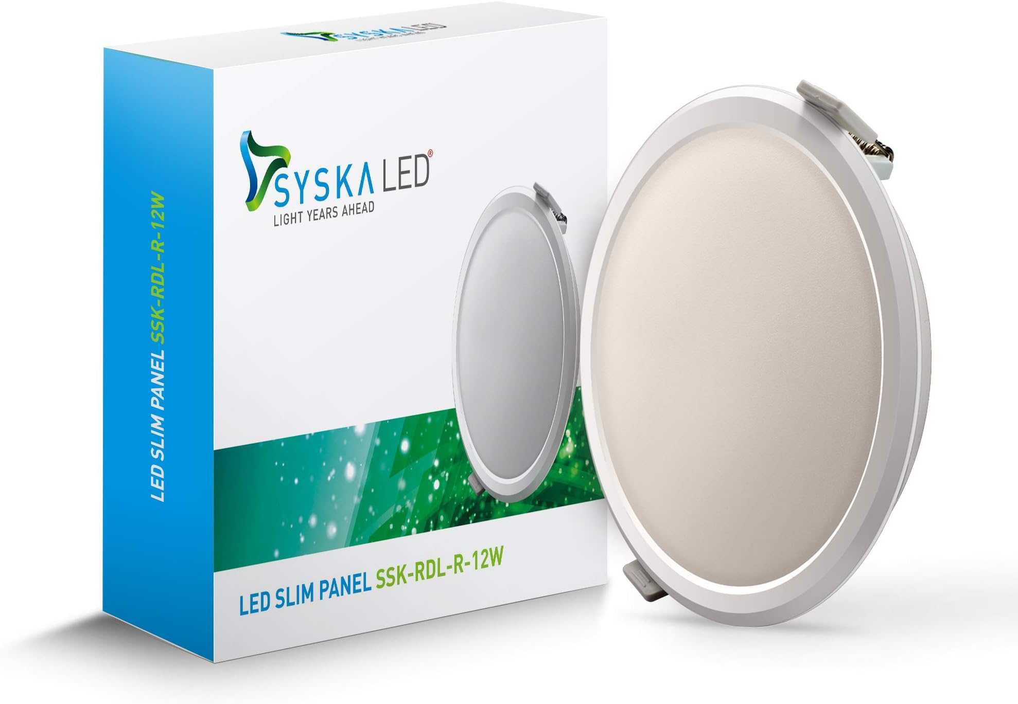 SSK-RDL-R-12W-4000K Led Slim Downlight (Polycarbonate) (Warm White)