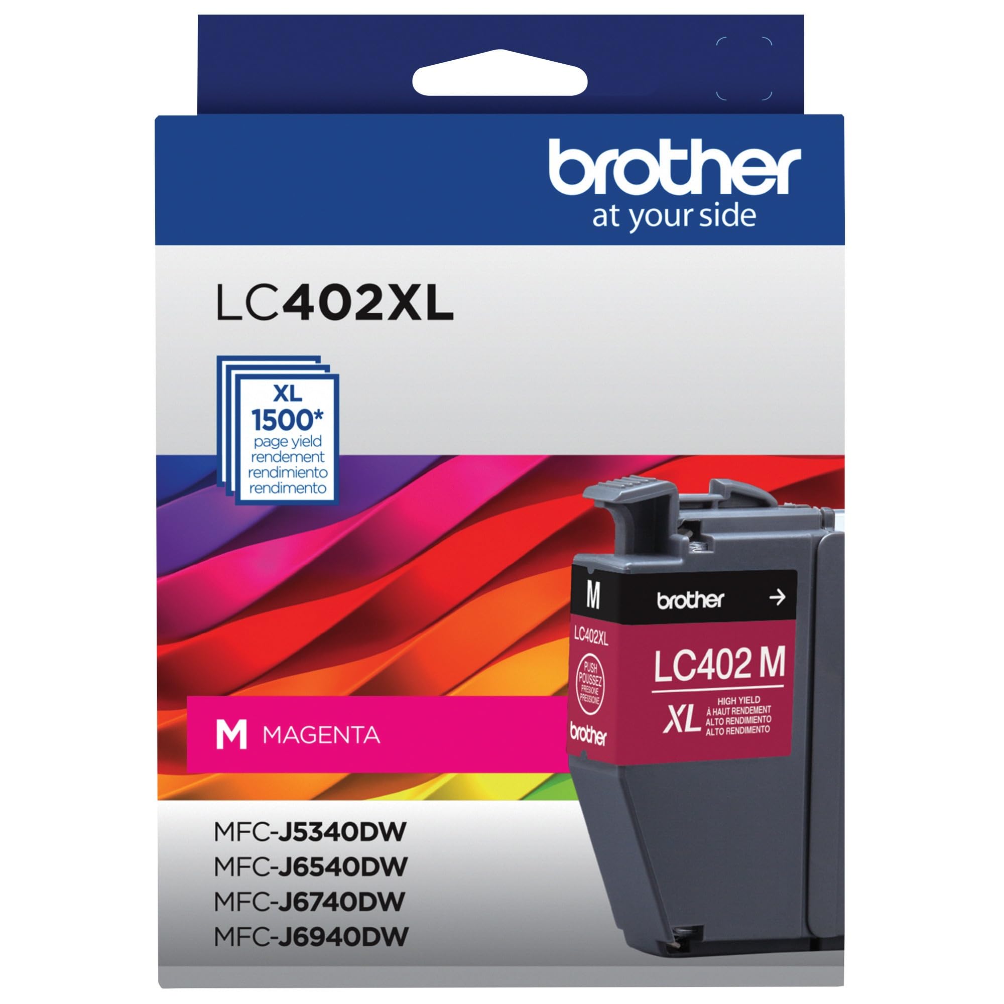 Brother Genuine LC402XLM High Yield Magenta Ink Cartridge